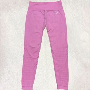 Gymshark Vital Seamless 2.0 High-Waisted Leggings Womens M Pink Marl